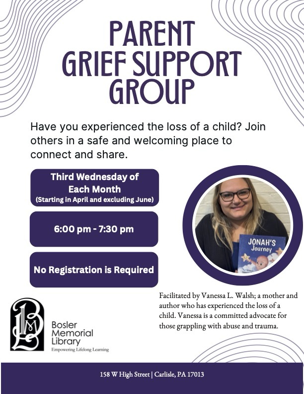 If you or anyone you know needs support. Reach out or come visit me at the Bosler Library!!